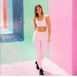 ZYIA Pink Leopard Unicorn Light n Tight Hi-Rise 7/8 24"